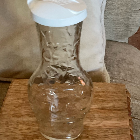 Vintage Good Seasons Glass Cruet Vine Pattern - Picture 4 of 12